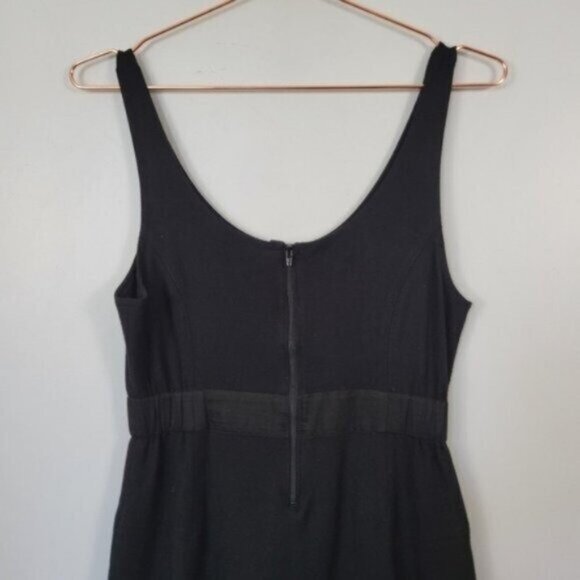 Theory | Casual sleeveless Empire Waist Mini Dress Black - Picture 3 of 6